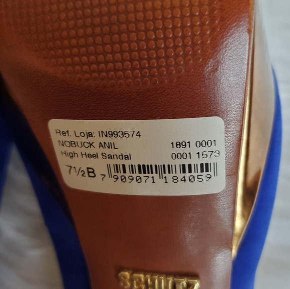 🔥 NIB SCHUTZ Peep-toe Platform Pumps/ Heels, 7.5 - Picture 9 of 16